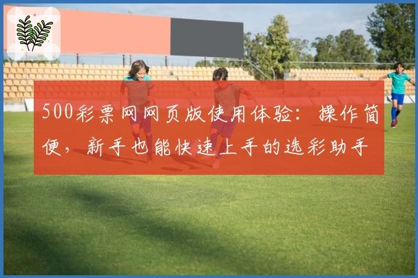 500彩票网网页版使用体验:操作简便,新手也能快速上手的选彩助手